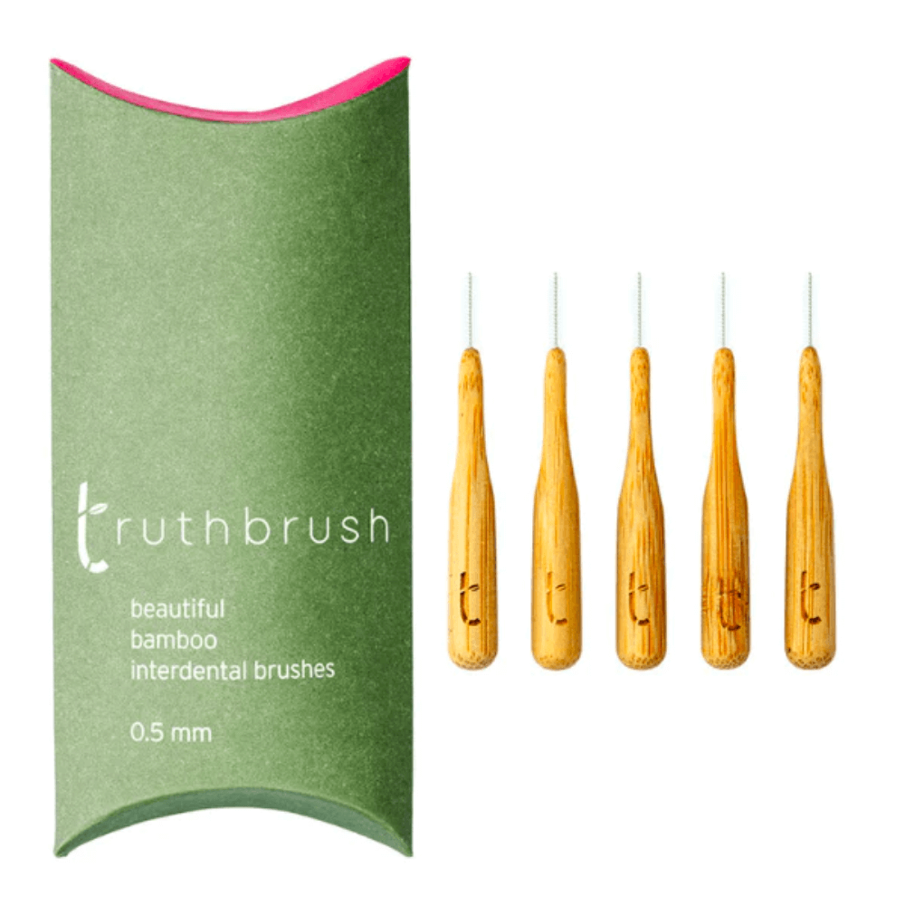 Bamboo Interdental Brushes (Pack of 5)