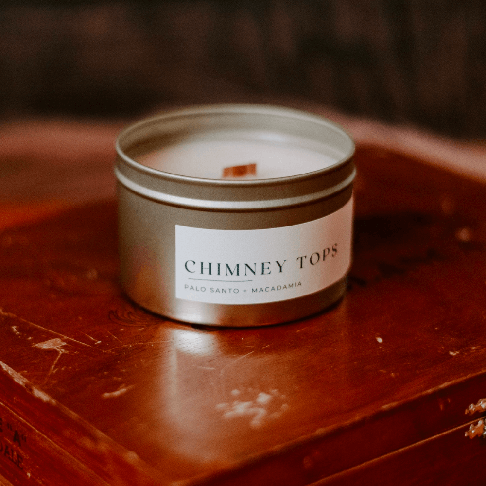 Chimney Tops Holiday Candle