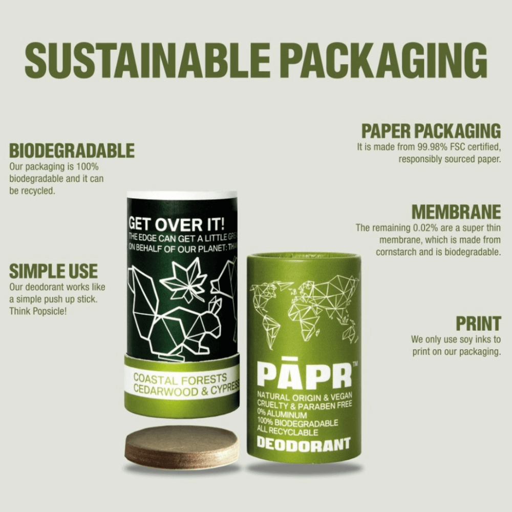 PAPR Natural Deodorant - Coastal Forests