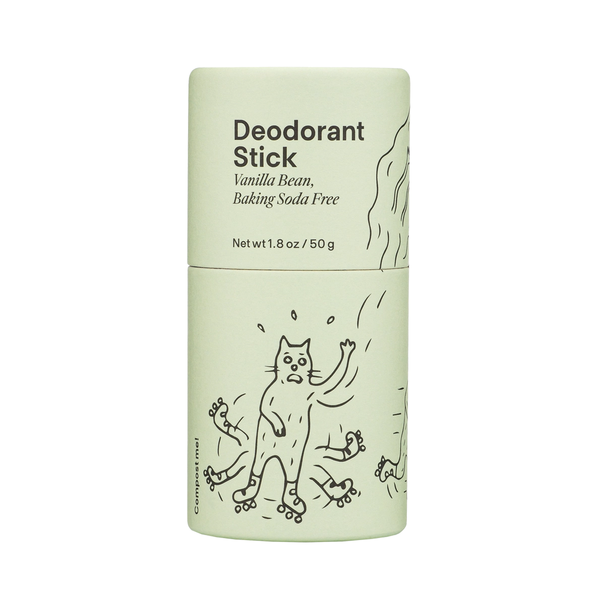 Deodorant Stick - Vanilla Bean, Baking Soda Free