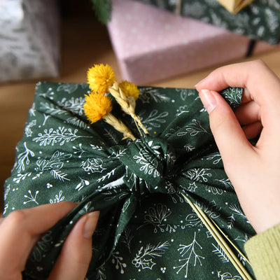Reusable Fabric Gift Wrap