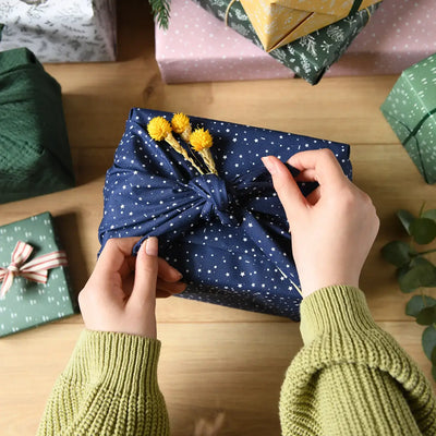 Reusable Fabric Gift Wrap