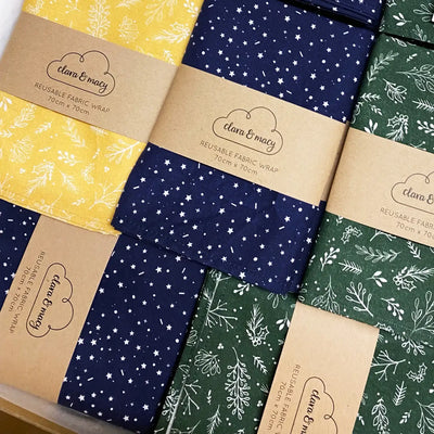 Reusable Fabric Gift Wrap
